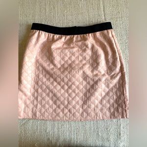 Ann Taylor Loft Ice Pink Quilted Skirt